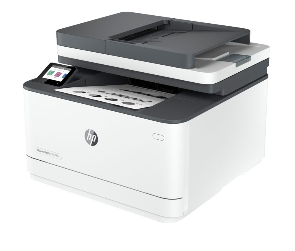 HP LaserJet Pro MFP 3101fdw Wireless Printer with Fax, AI-enabled