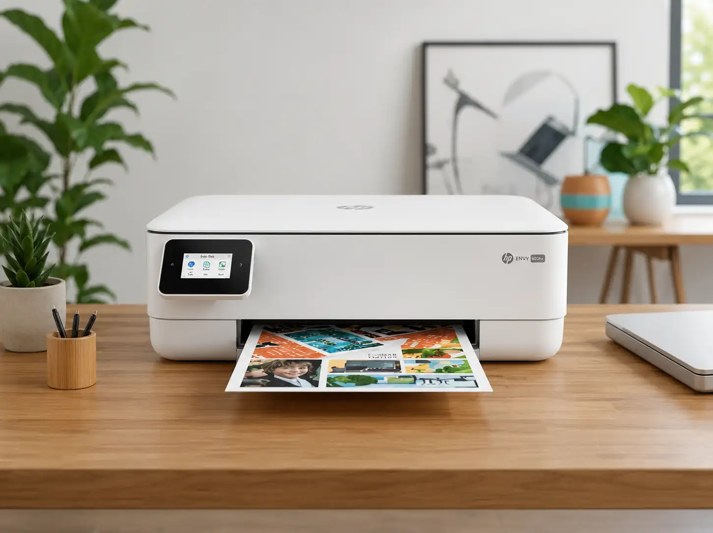 How to Set Up the HP Envy 6055e Printer