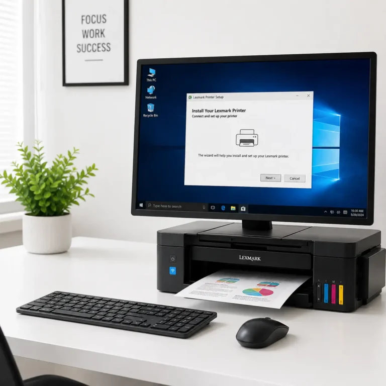 Lexmark Printer Setup on Windows