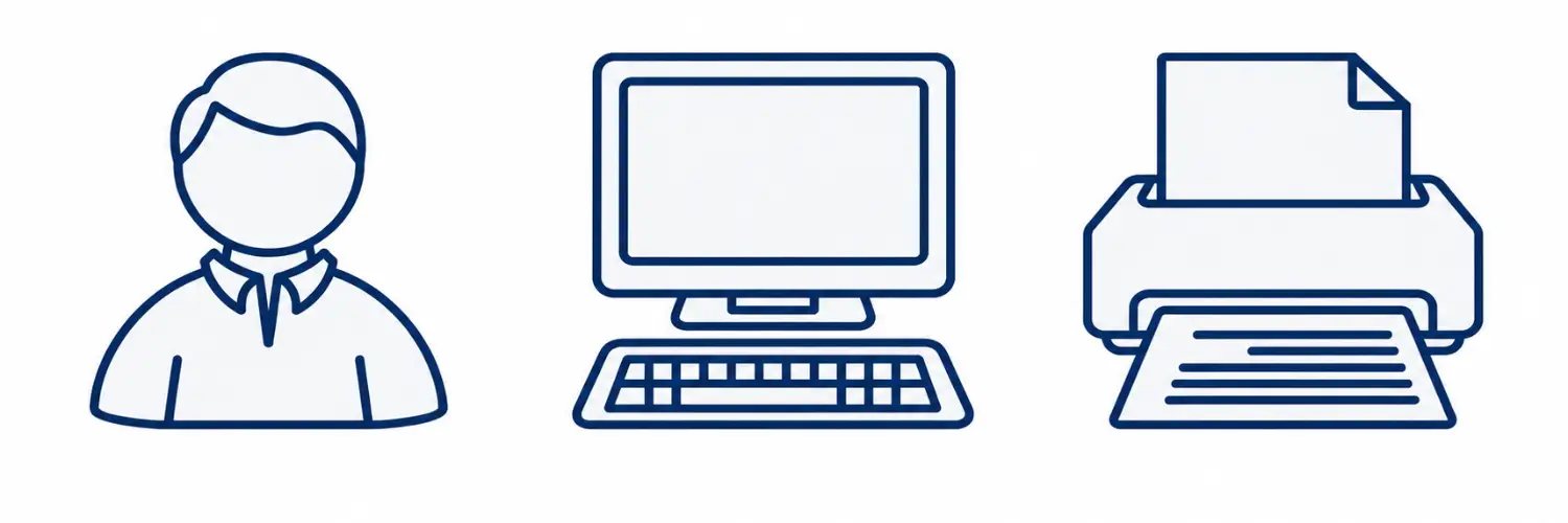 Printer guide installing